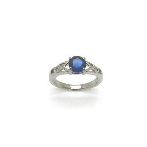 September Celtic Birthstone Ring. Celtic ring.